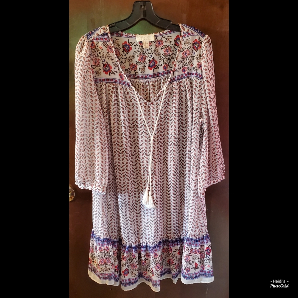 Forever 21 sheer blouse